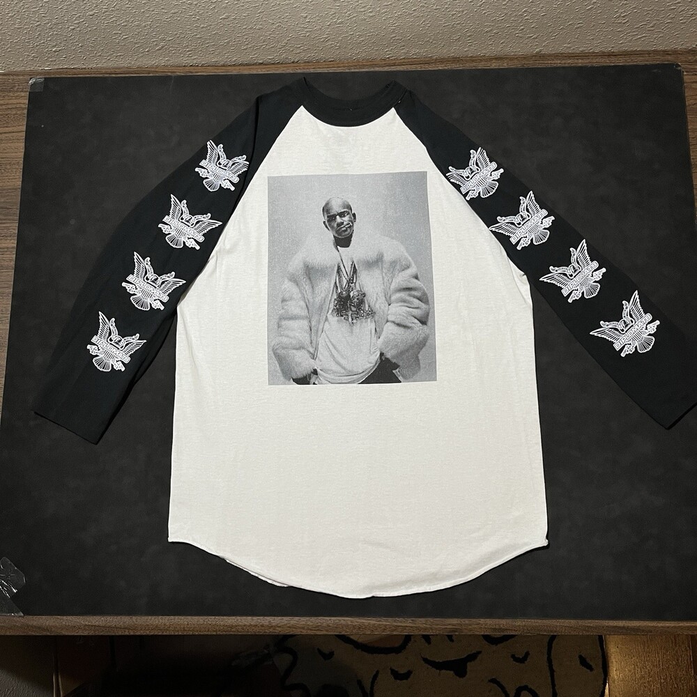 The Diplomats Vintage 90s Jim Jones Rap Shirt Black Eagle Harlem World Sizzurp